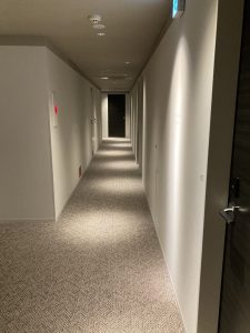 客室階の廊下