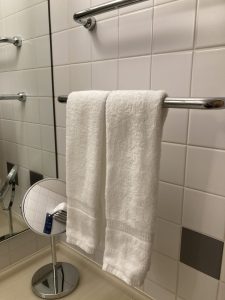 バスルームのタオル