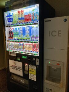 自販機と製氷機