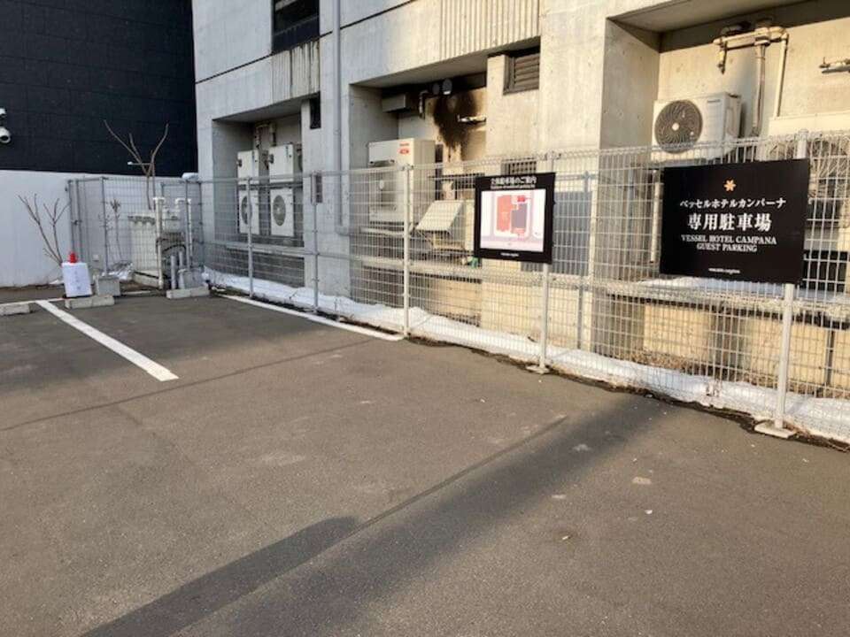 平置きの駐車場