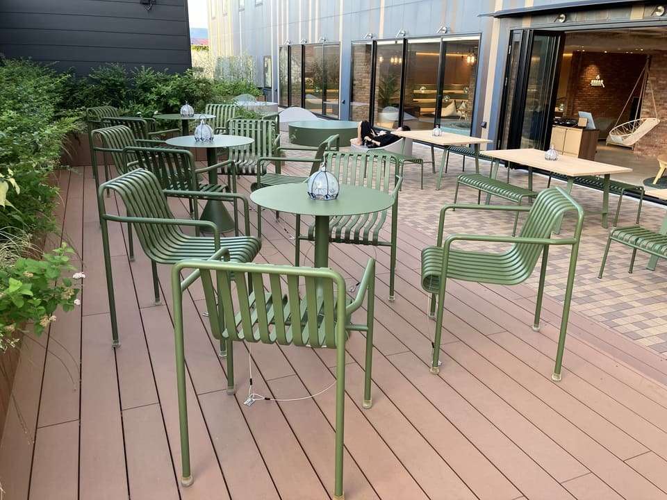 テラス席