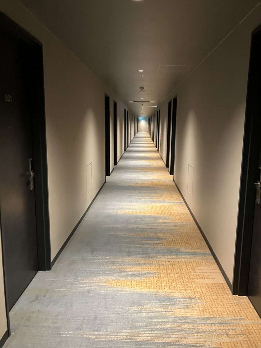 客室階の廊下
