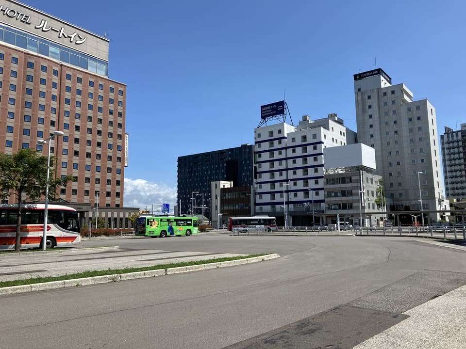 駅前からの風景