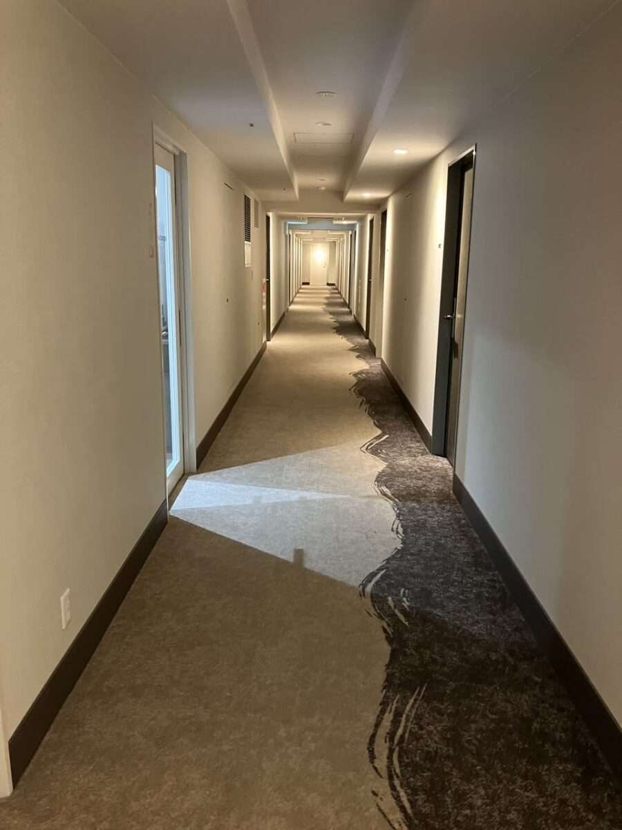客室階の廊下