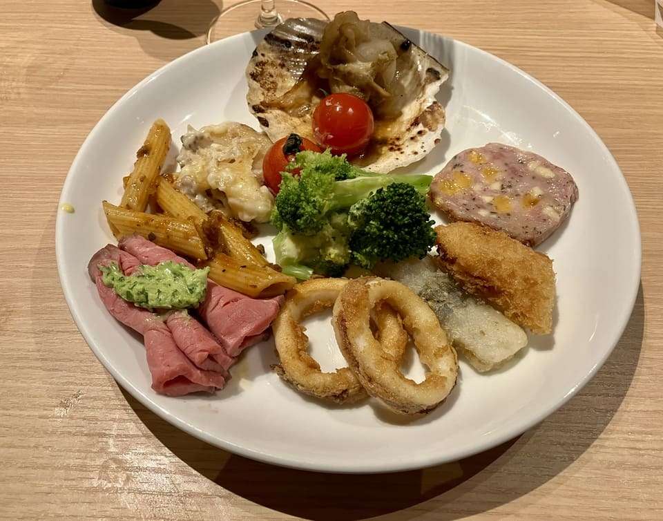 ブッフェ盛り付け