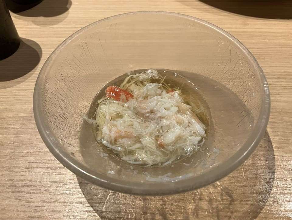 蟹のほぐし身