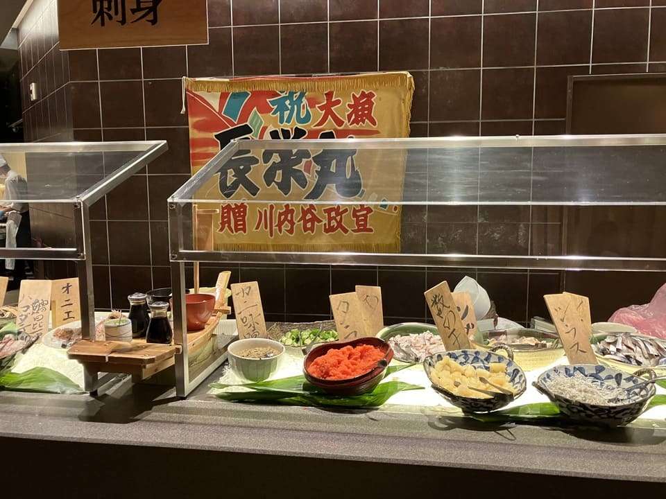 海鮮ブフェ