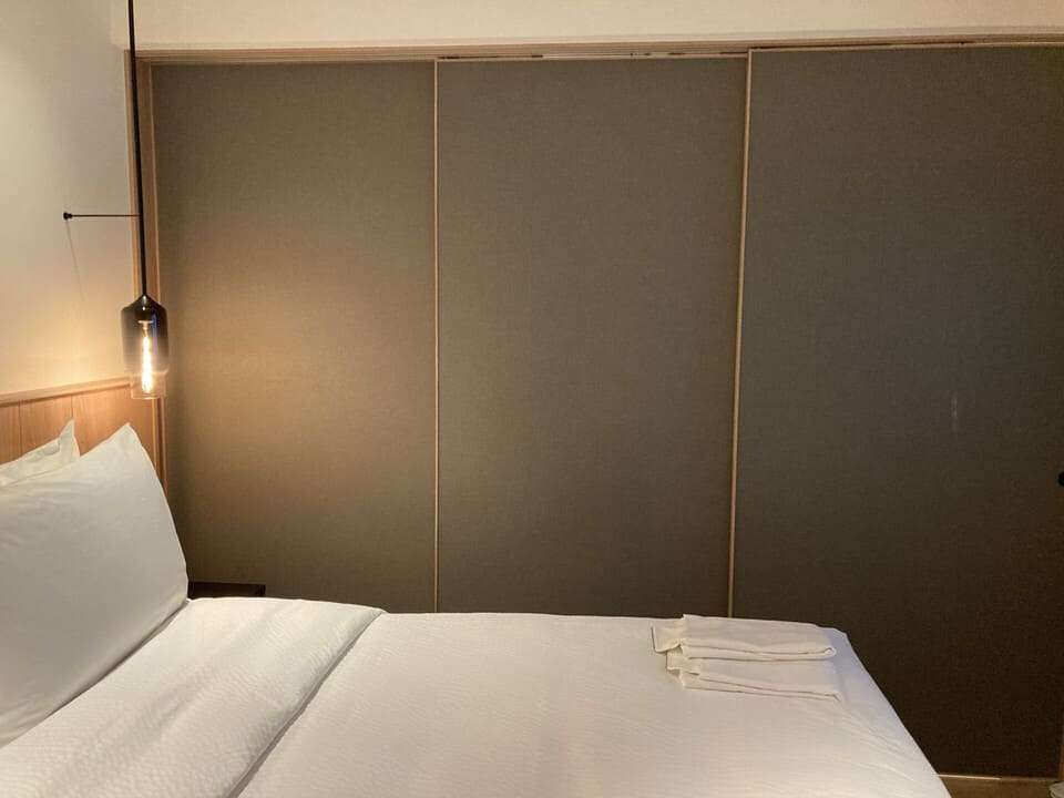 引き戸を閉めたところ