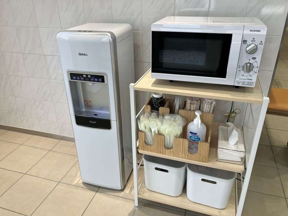 電子レンジと製氷機