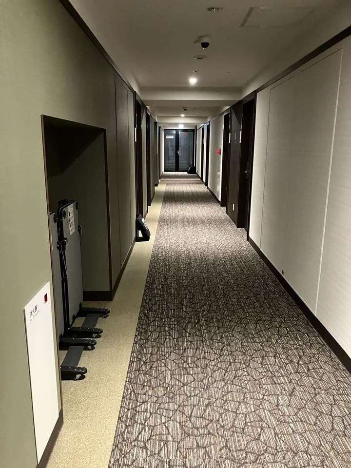 客室階の廊下