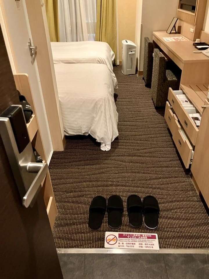 外から見た客室