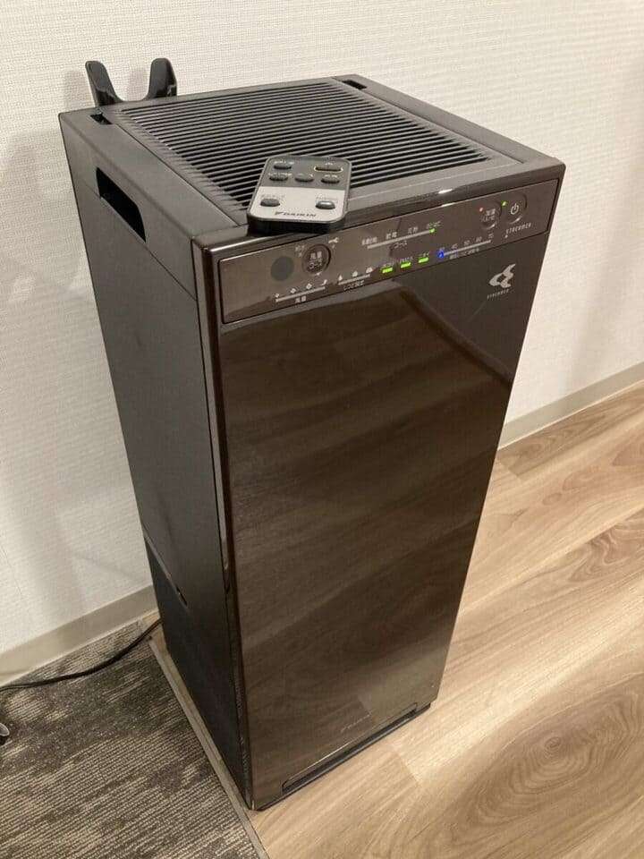 大型の空気清浄機