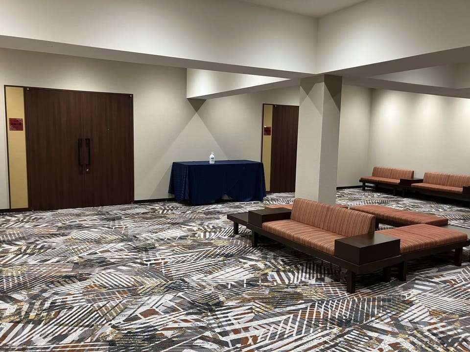 宴会場のロビー
