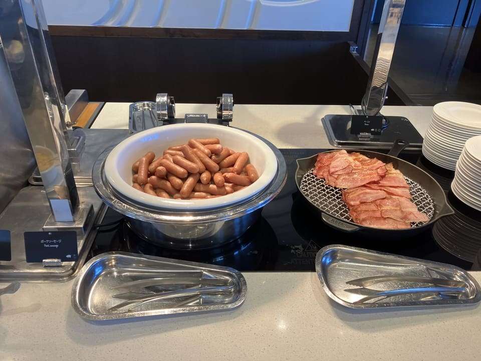 ウインナーとベーコン