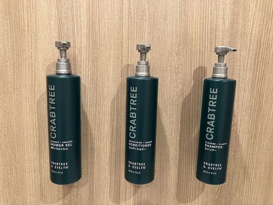 ボディソープ、シャンプー、コンディショナー