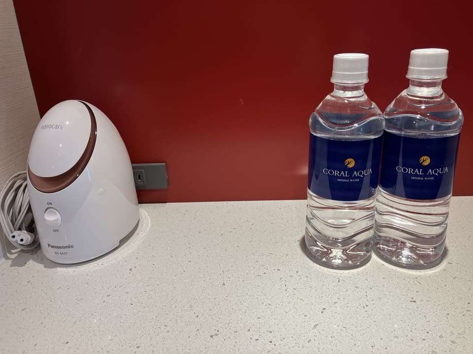 イオンスチーマーとボトルウォーター