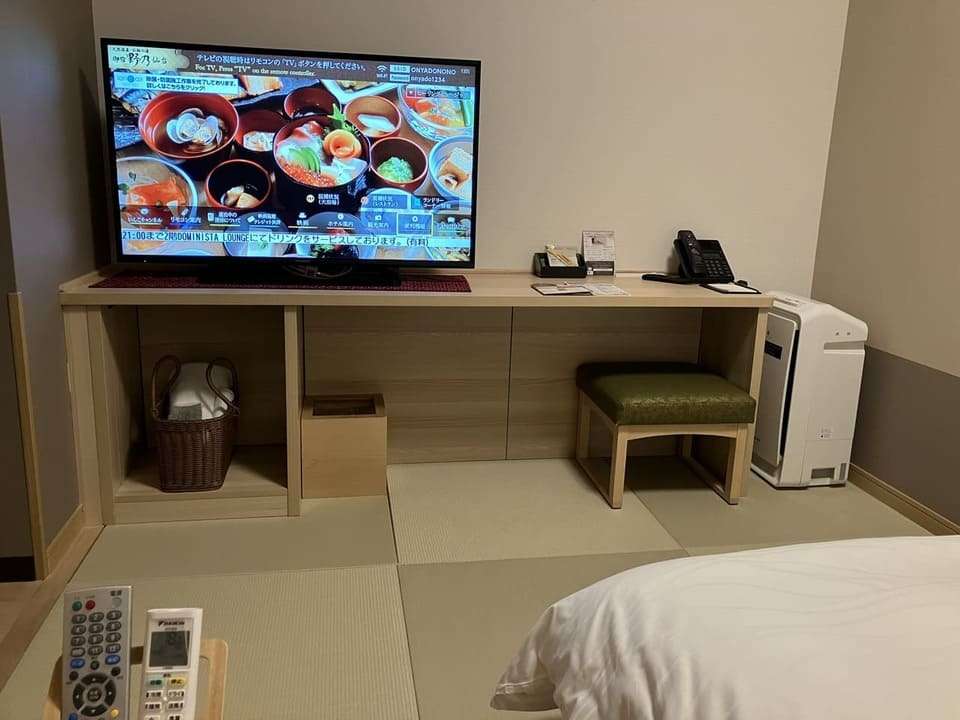 客室のTV