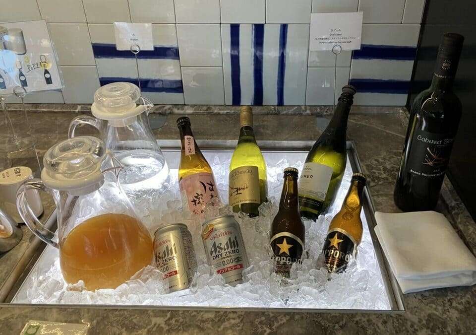 氷で冷やしたアルコール