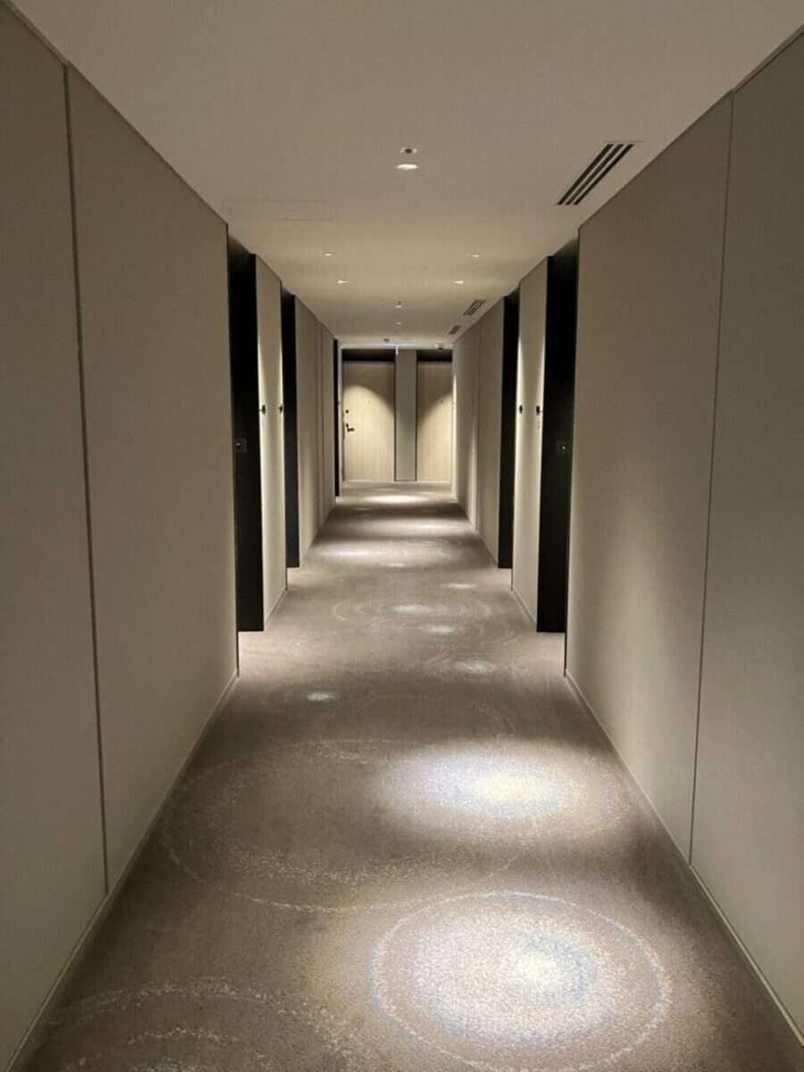 客室階の廊下