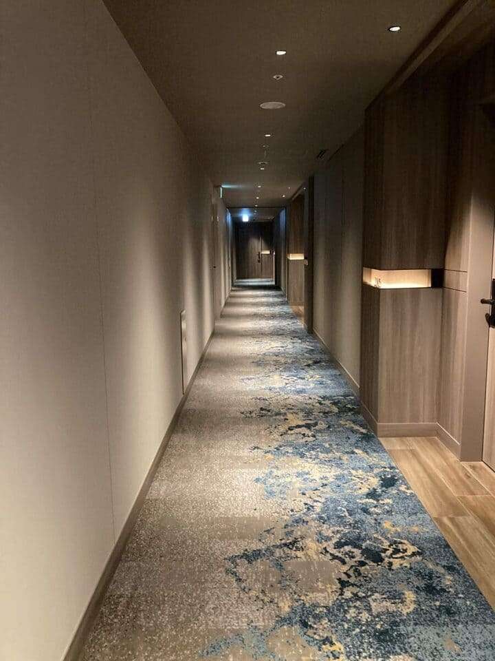客室階の廊下