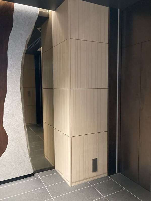 宿泊客専用エリア