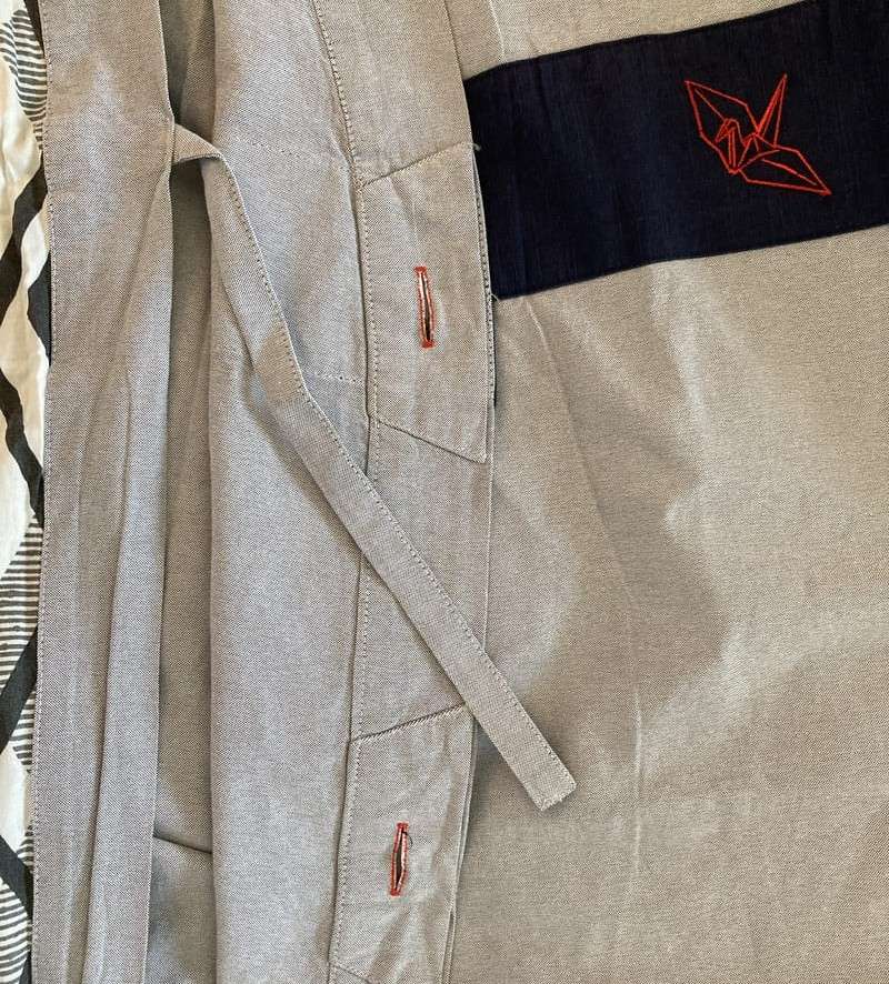 ナイトウェアの部分アップ