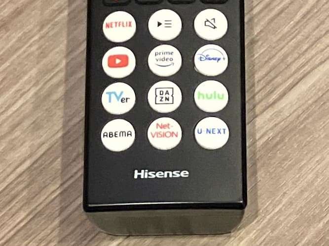 TVのリモコン
