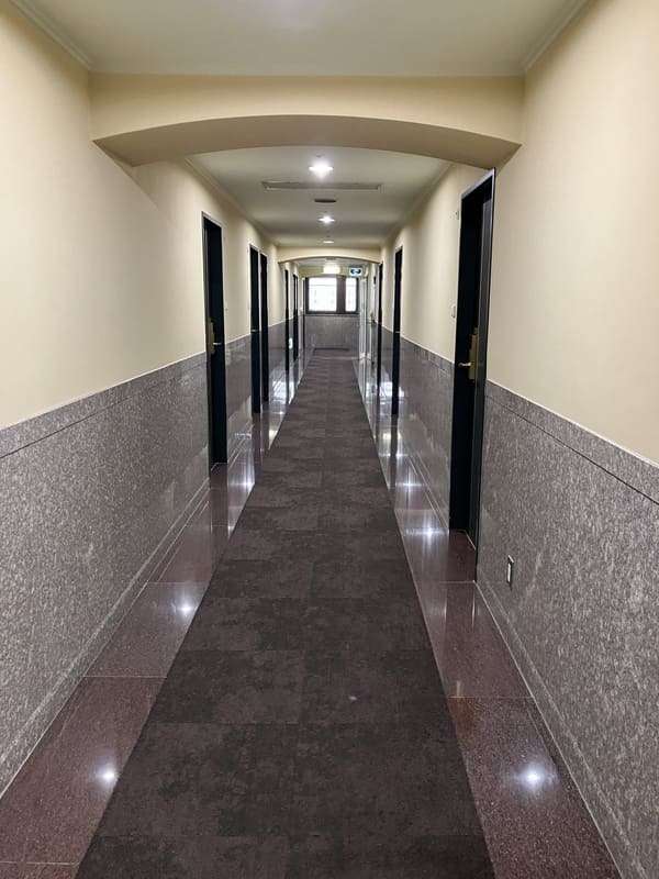 客室階の廊下