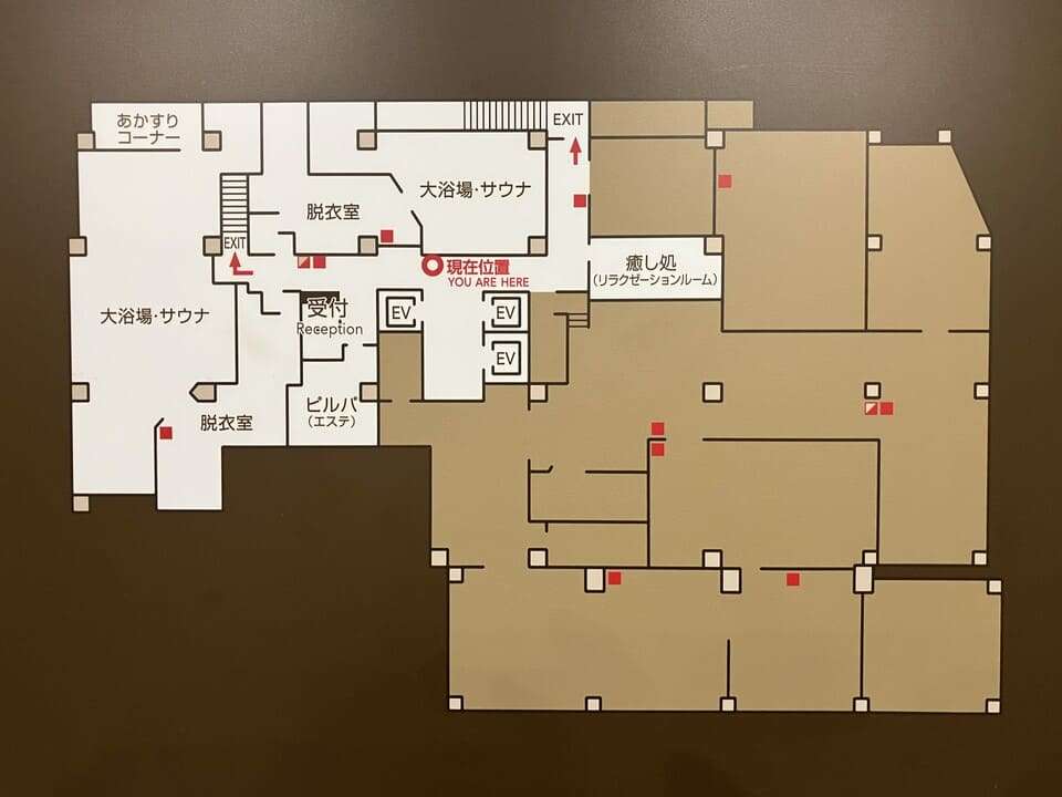 避難経路図