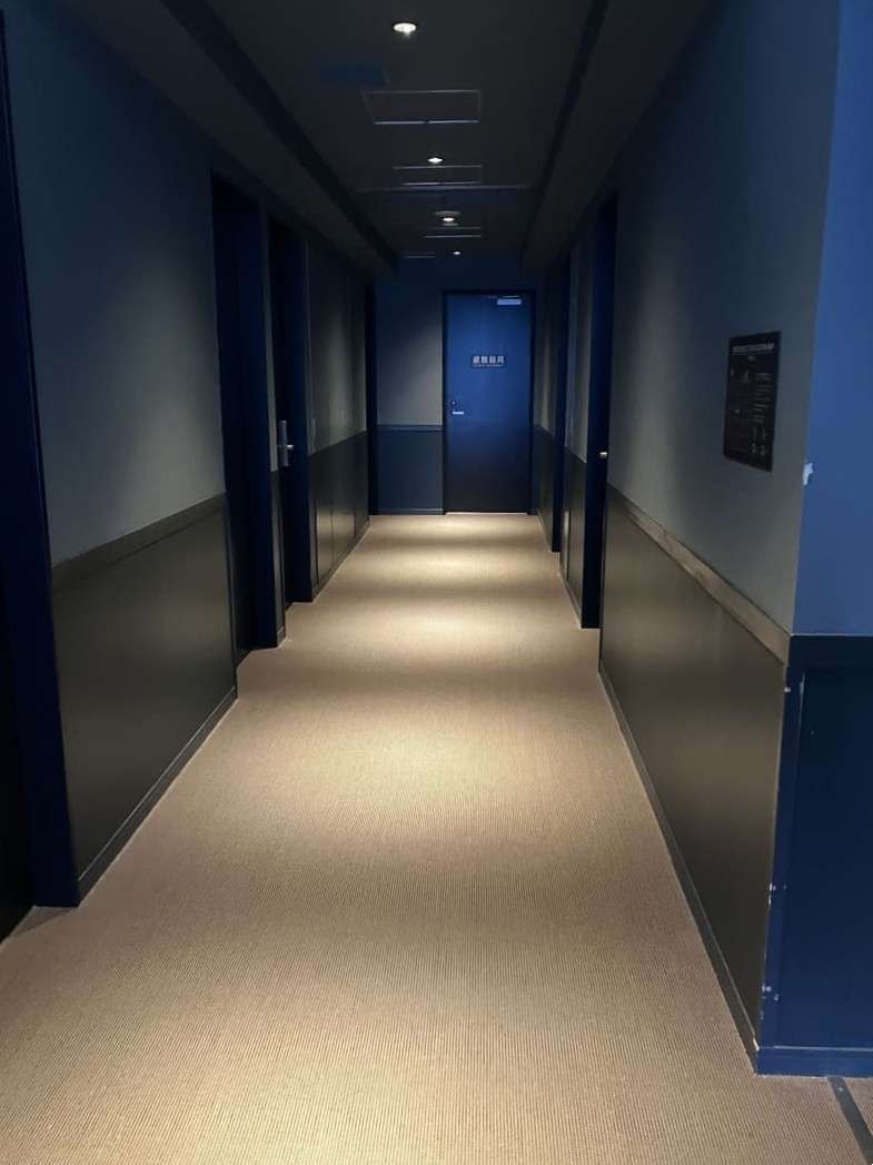 客室階の廊下