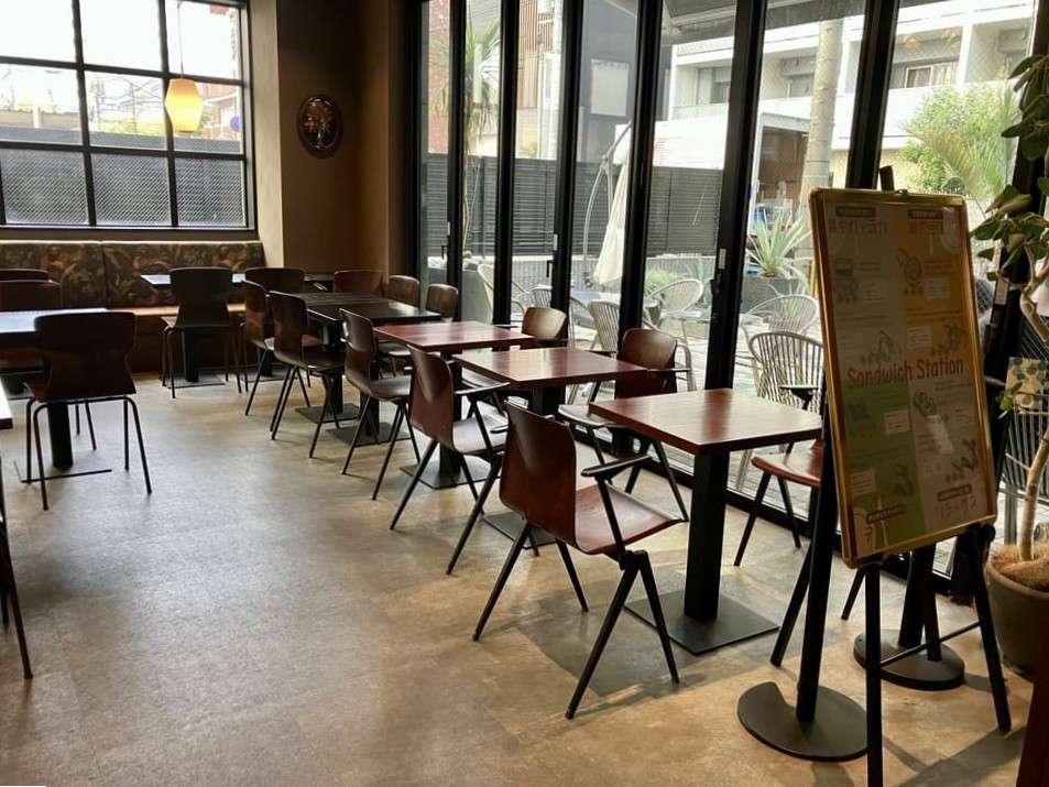 朝食会場
