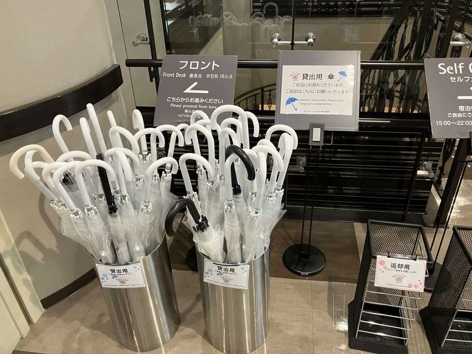 貸出用傘